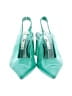 Zara Color Block Green Heels Size EU 36 - photo 2