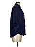 Express 100% Polyester Blue Long Sleeve Blouse Size XS - photo 4