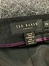 Ted Baker London 100% Polyester Floral Black Formal Skirt Size 2 (0) - photo 4