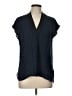 Vince. Blue Short Sleeve Blouse Size L (estimated) - photo 1