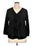 Adrianna Papell Black Pullover Sweater Size XL - photo 1
