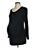 BumpStart Black Long Sleeve T-Shirt Size Med Maternity - photo 1
