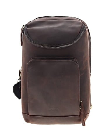 S-Zone Leather Backpack (view 1)