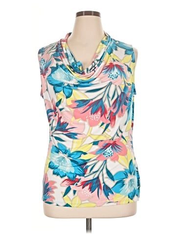 Worthington Sleeveless Blouse (view 1)