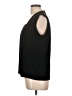 Ellen Tracy Black Sleeveless Blouse Size L - photo 5