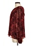 Catherine Malandrino 100% Polyester Burgundy Long Sleeve Blouse Size M - photo 5