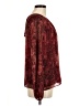 Catherine Malandrino 100% Polyester Burgundy Long Sleeve Blouse Size M - photo 4