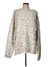 Shein 100% Polyester Polka Dots White Pullover Sweater Size 12 - photo 1