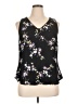 Candie's 100% Polyester Black Sleeveless Blouse Size XL - photo 1