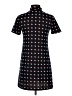 BCBGeneration Hearts Black Casual Dress Size XS - photo 2