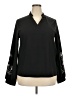 Unbranded Black Long Sleeve Blouse Size XXL - photo 1