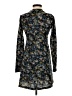Lush Print Black Casual Dress Size S - photo 2