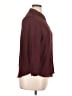 Code 100% Polyester Solid Burgundy 3/4 Sleeve Blouse Size 16 - photo 4