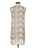 Assorted Brands Graphic Ivory Casual Dress Size S - photo 2