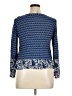 Mudd 100% Rayon Blue Long Sleeve Blouse Size XL - photo 2