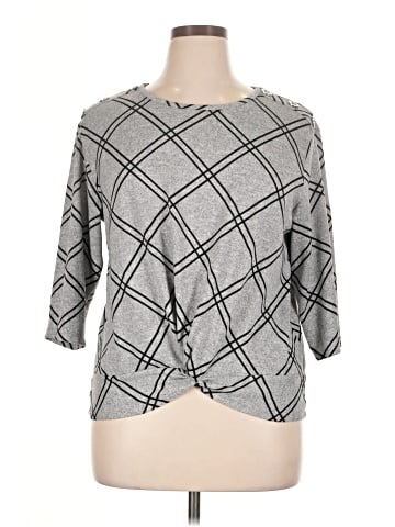 Vintage Rose 3/4 Sleeve Top (view 1)