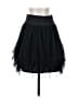 Studio Y 100% Polyester Solid Black Formal Skirt Size S - photo 1