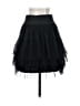 Studio Y 100% Polyester Solid Black Formal Skirt Size S - photo 2