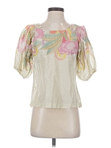 HD in Paris Short Sleeve Blouse (view 1)