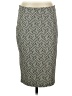 Mango Chevron-herringbone Gray Casual Skirt Size XS - photo 1