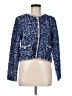 Zara Tweed Blue Cardigan Size M - photo 1