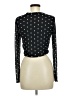 Unbranded Polka Dots Black Long Sleeve T-Shirt Size M - photo 2