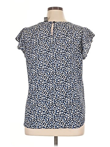 Ann Taylor Factory Short Sleeve Blouse (view 2)