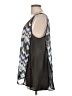 Gap Outlet 100% Polyester Silver Sleeveless Blouse Size L - photo 5