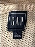 Gap 100% Cotton Ivory Cardigan Size L - photo 7