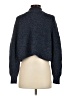 Club Monaco Blue Turtleneck Sweater Size XS - photo 2