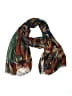 Unbranded 100% Polyester Green Brown Scarf One size - photo 1