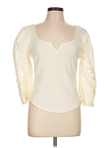 Free People 3/4 Sleeve Blouse (view 1)