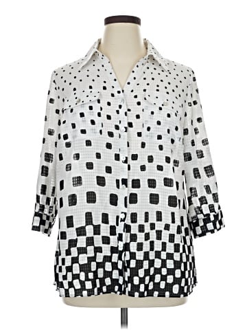 Elementz 3/4 Sleeve Blouse (view 1)