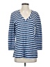 Tianello Blue Pullover Sweater Size S - photo 1