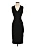 Vince Camuto Solid Black Cocktail Dress Size 0 - photo 1