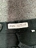 Zara Solid Black Casual Pants Size 11 - 12 - photo 3