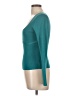 Pink Rose Teal Pullover Sweater Size L - photo 5
