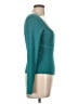 Pink Rose Teal Pullover Sweater Size L - photo 4