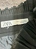 Zara Solid Black Skort Size M - photo 3