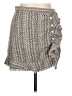 Zara Tweed Gray Casual Skirt Size L - photo 1
