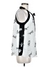 Disney 100% Polyester White Sleeveless Blouse Size M - photo 4