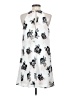 Candie's 100% Polyester Print White Casual Dress Size S - photo 2