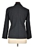 Perceptions 100% Polyester Houndstooth Gray Blazer Size 16 - photo 2