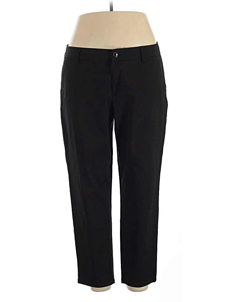 Pre-owned Liz Claiborne Casual Pants In Black