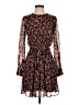 Jason Wu 100% Polyester Brown 3/4 Sleeve Top Size 4 - photo 1