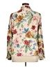 Alfred Dunner 100% Polyester Floral Ivory Long Sleeve Blouse Size 16 - photo 2