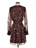 Jason Wu 100% Polyester Brown 3/4 Sleeve Top Size 4 - photo 2