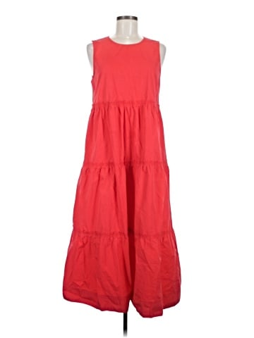 Madewell Cattail Tiered Dress (view 1)