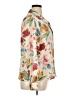 Alfred Dunner 100% Polyester Floral Ivory Long Sleeve Blouse Size 16 - photo 4