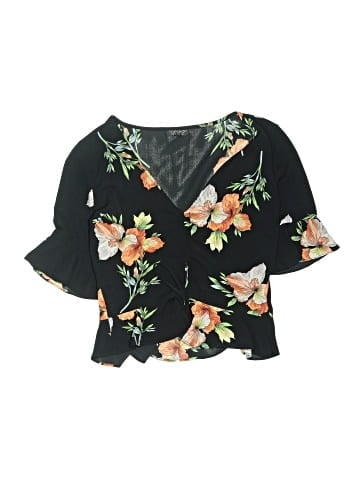 Topshop 3/4 Sleeve Blouse (view 1)